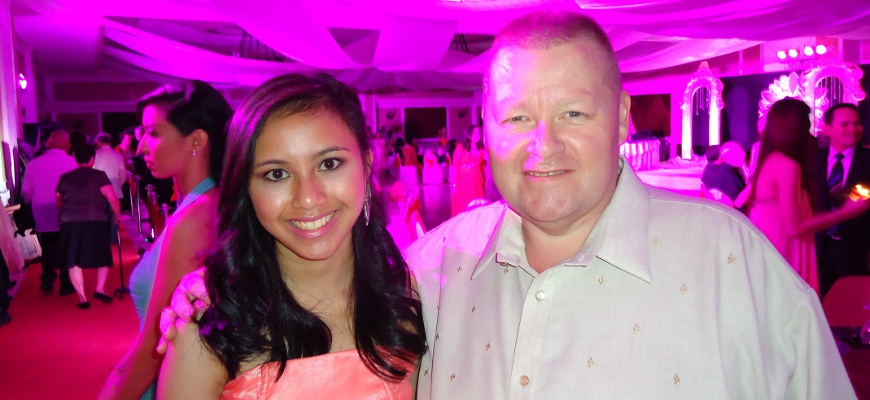 Me with Jon's Daughter