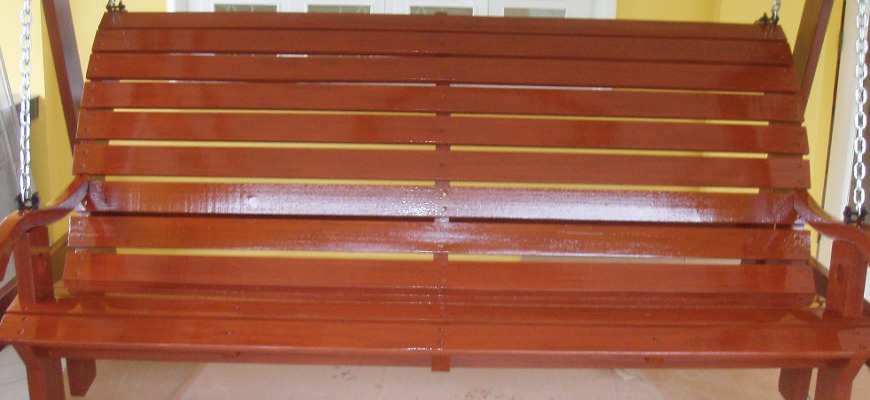 High Quality Porch Swing - Made from scratch!