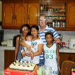 The birthday boys, plus some girls