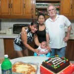 Jayden with Lola and Lolo