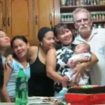 Sometimes I'm allowed close to the baby