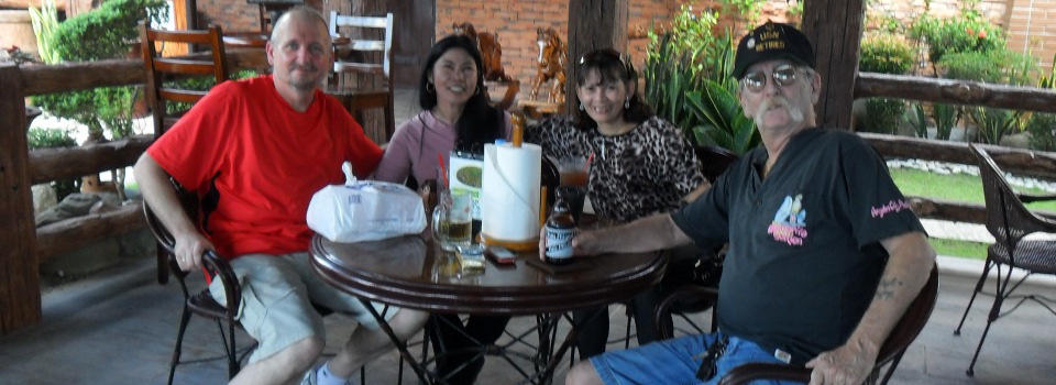 After lunch it's beer time