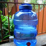 I provided cold water all day for the guys