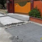 My new driveway ramp
