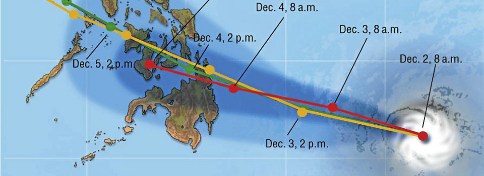 Pablo's destructive path
