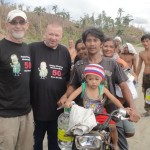 Randy and I with new friends