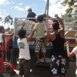 The truck we rented to haul our load