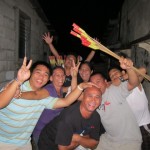 A safe area to launch fireworks