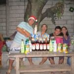 I stayed home, but provided the drink