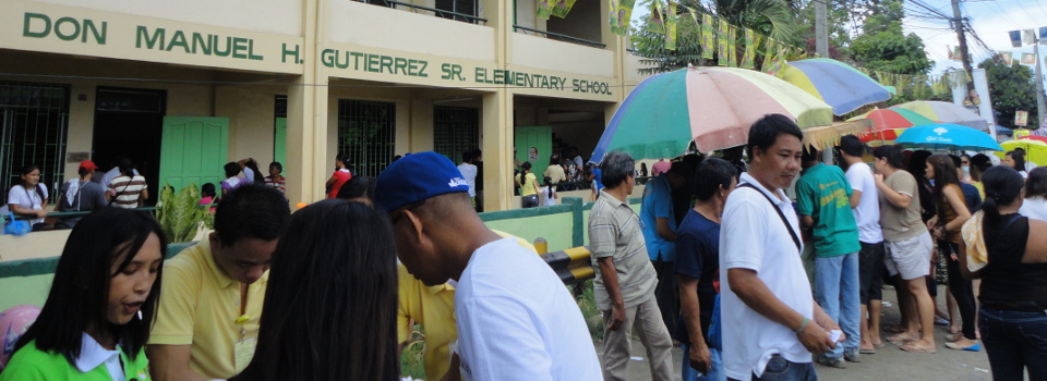 At the Polling Place