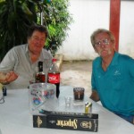 Loren and Paul, with cocktailes