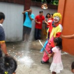 She should have hit the clown