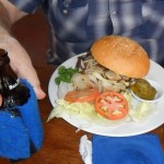 Loren loves a good burger