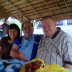 With Father Franco our friend