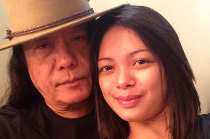 Freddie Aguilar with 16 year old girlfriend
