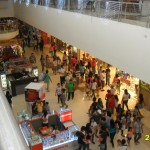 Just a small few at the mall