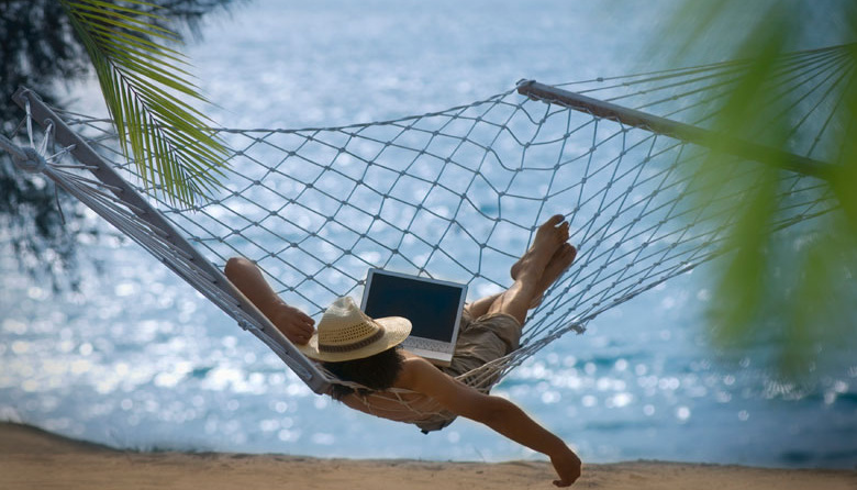 Having my 13g visa helps me feel relaxed!