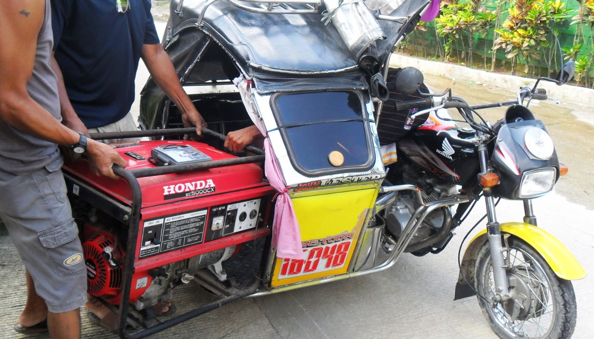 Attempting to put 50 pounds of potatoes in a 10 pound sack