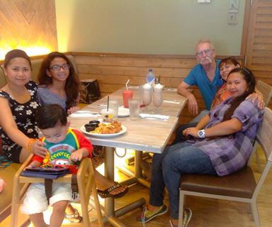 California Cafe, Jaden just doesn't care