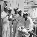 Coffee on the main deck