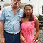 Colleen and her grandfather