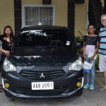 Now it's off to a swim meet