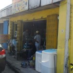 Picking up my weed wacker