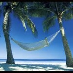 The hamock is a great napping place