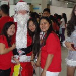 Seems these ladies like Santa