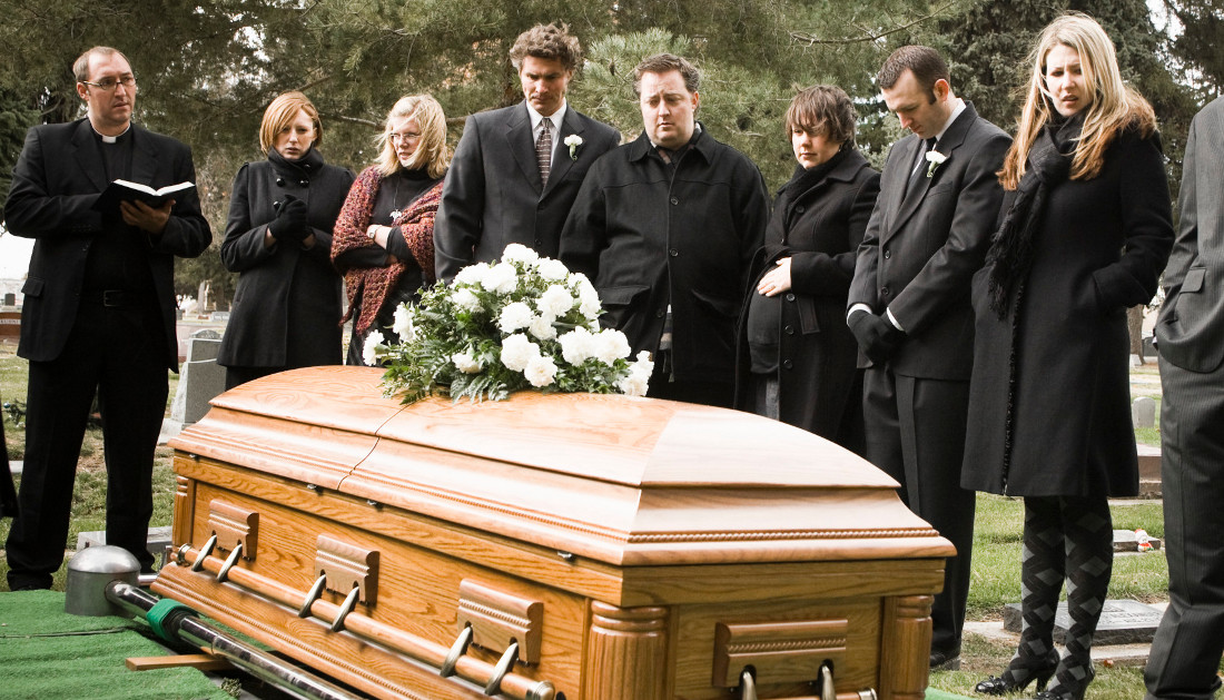 A funeral in the Philippines?