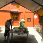 Setting up for another party