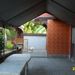 The parasailing tent