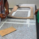 Cutting out the sink