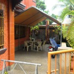 The tent came in handy