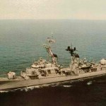 USS MULLINNIX DD 944 Last total Gun Platform in the US Navy