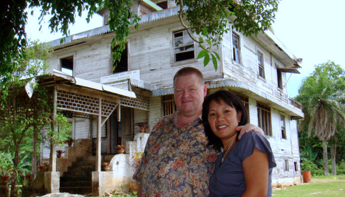 At the White House of Samal Island