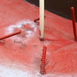 There is some rebar it's forever