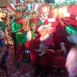 Santa loves the kids