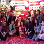 Santa with the SM City Davao Management Team