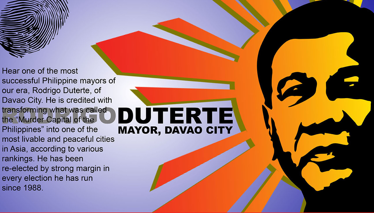 Davao's Beloved Mayor is running for President