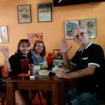 After a hard day at the LTO, lunch