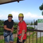 Feyma and Glenda ready to ride