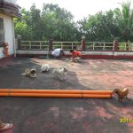 Installing 3 inch drains