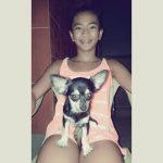 Colleen and her dog Bella