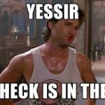 The check is in the mail