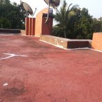 My bedroom roof before