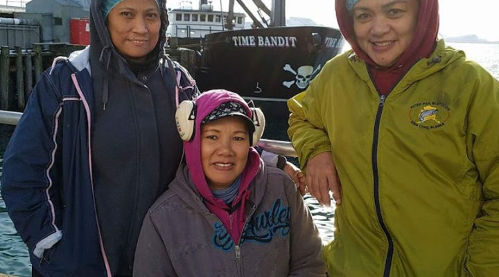 Visit of the Time Bandit Crab Boat