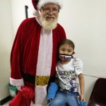 Santa loves this child