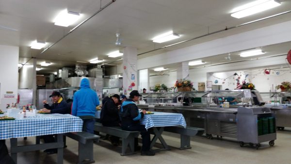 You always see and eat with friends in the mess hall